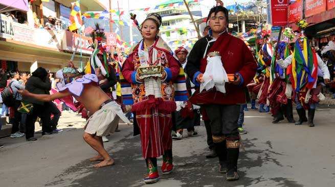 Fifth Tawang Festival Begins with Street Show and Cultural Extravaganza