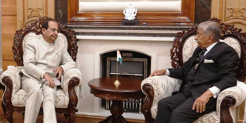 Arunachal Governor Meets His Assam Counterpart