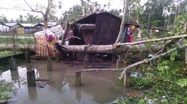 Cyclone Created Havoc in Jairampur