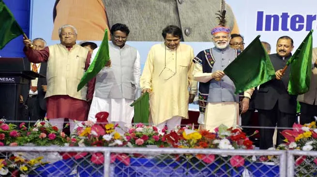 PM Modi Flags Off Three New Trains