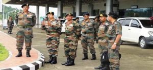 Eastern Army Commander Visits Assam & Meghalaya