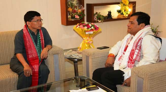 Pul meets Sonowal