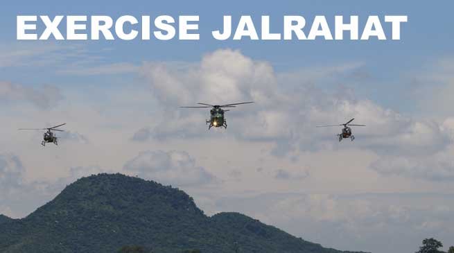 Exercise Jalrahat- National Level exercise for Flood Relief ends