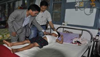 Pul meet with Accident Victims at Ramakrishna Mission Hospital
