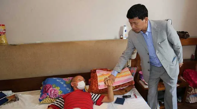 Pul Meet with Arunachali patients at Arunachal Bhawan in Mumbai