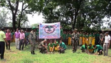 Army's Mega Plantation Drive in Chirang