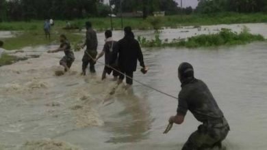 Army Rescued Flood Affected People in Chirang