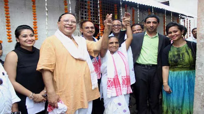 A Widow, Basanti Deka Gets A New Roof - Thanks to DynaLume