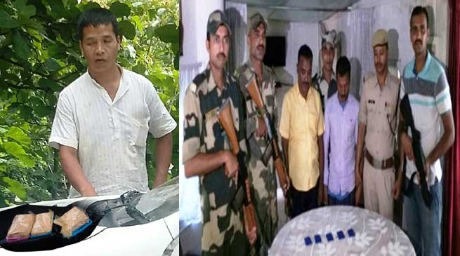 BSF Seized Methamphetamine Tablets, Heroin, Cattle Heads