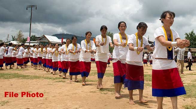 Dree Festival- Pul Greets to people of Arunachal