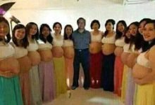 One Man, 13 Wives, All Pregnant at The Same Time