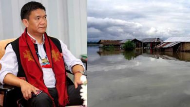 Khandu Reviews The Flood Situation In The State