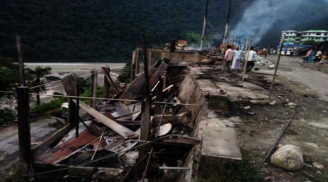 Anjaw- Fire in Hayuliang Market of Hawai