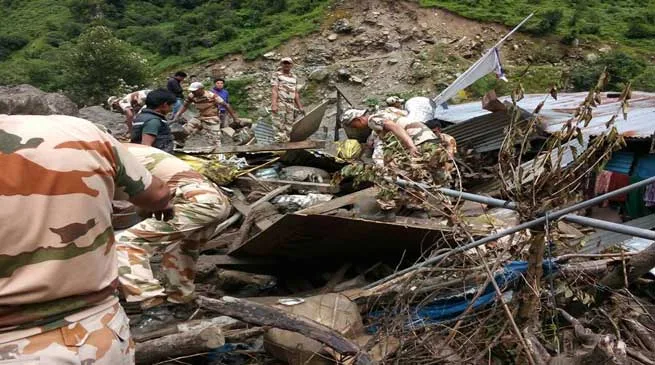 PHOTO Feature- Massive Land Slide in Jang