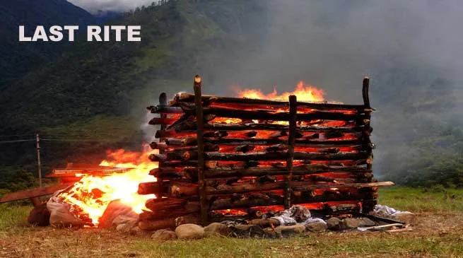 Photo Fearure- Last Rite of Late Kalikho Pul