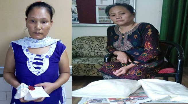 Narcotics Control Bureau Arrested Two Women With Cocaine