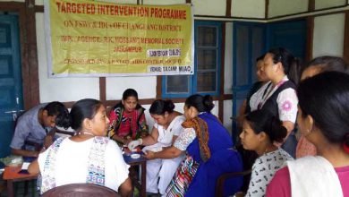 Changlang- RKMMS Organised Free Health Camp