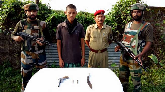 Army Apprehended Dy C in C of NSCA and NDFB (s) terrorists