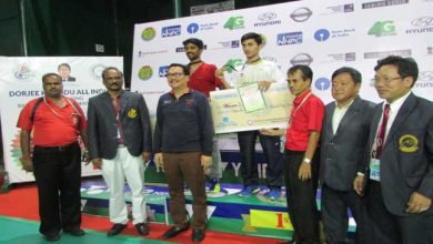 Dorjee Khandu All India Senior Ranking Badminton Tournament Concludes