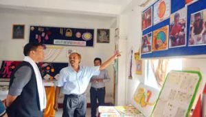 CM Khandu visits Donyi Polo Mission School celebrates his son’s birthday with kids