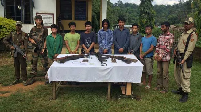Army Apprehended KPLT SS C in C and Hardcore Cadres