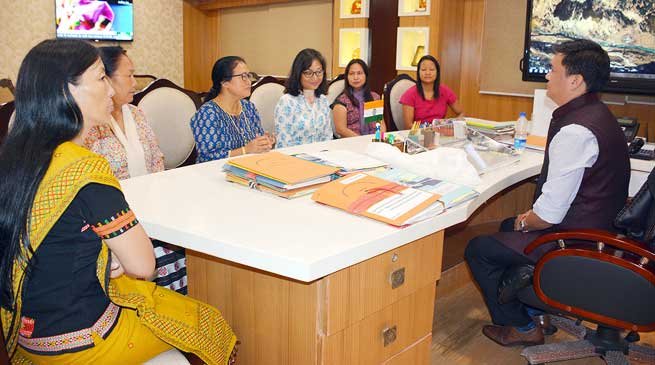 Govt will extend Cooperation to Women Welfare Activities- Khandu assured APSCW