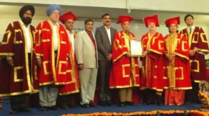 M D Khetan has been conferred Honorary Doctorate by the Desh Bhagat University