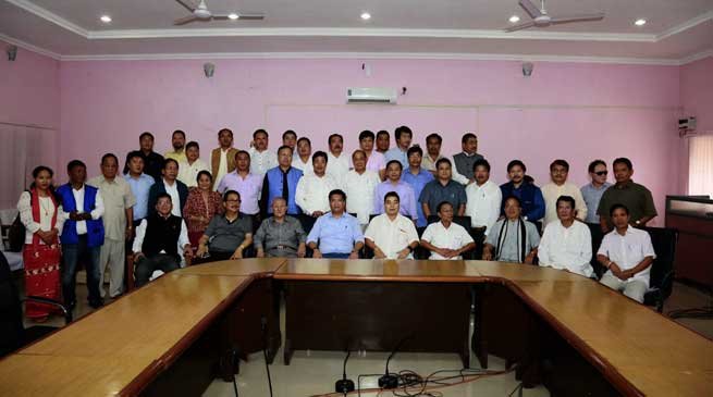 Arunachal Pradesh- CM Pema Khandu and 42 MLAs join PPA