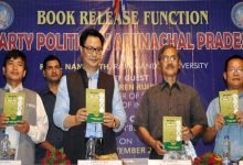 Rijiju Releases Book on Party Politics in Arunachal Pradesh