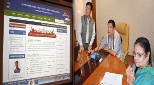 Khandu Launched the website of THE Skill Development and Entrepreneurship department