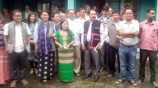 Parliamentary Secretary Agriculture, Tatung Jamoh Visited East Siang District