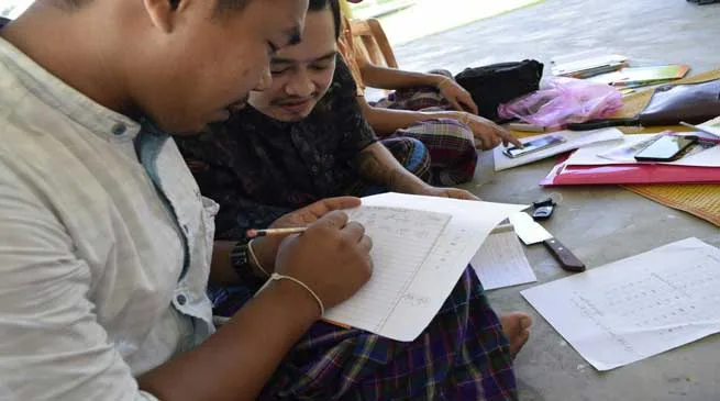 Teaching of Tai Khampti scripts begins
