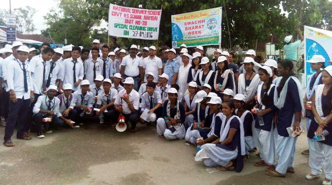 Chow Zingnu launched Swachh Bharat Week at Namsai