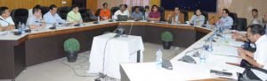 Dy CM reviewed Projects under RIDF