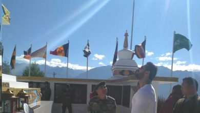 John Abraham Ambassador Arunachal Tourism visits Tawang War Memorial