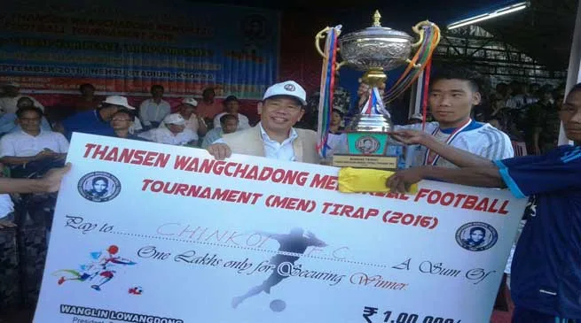 TWM Football Tournament- Chinkoi FC beat Deomali FC