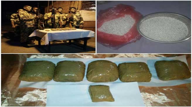 Cooch Behar- Border Security Force seized 20 kgs silver