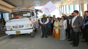 Khandu flags off Digital India Outreach Campaign Van