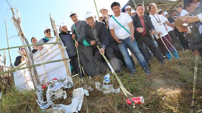 Ziro- Khandu Calls for Jan Andolan for Cleanliness Drive