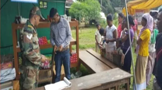 Dogra Troops Organised Medical Camp at Aradonga Village