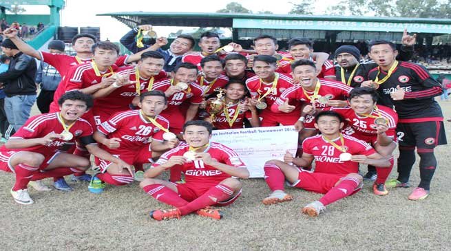 Shillong Lajong FC Are Meghalaya Invitation Football Tournament Champions 2016