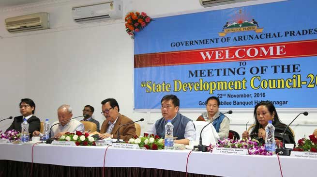 Itanagar- State Development Council meeting held