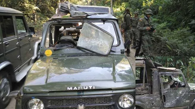 3 jawans killed, in encounter with suspected ULFA terrorists