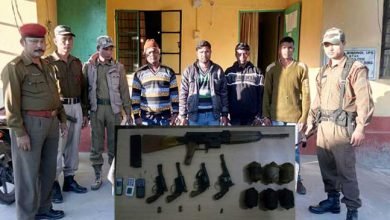 ADF Cadres Nabbed, Arms recovered