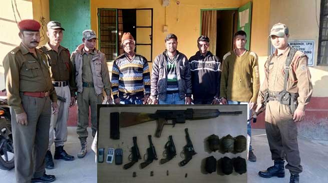 ADF Cadres Nabbed, Arms recovered