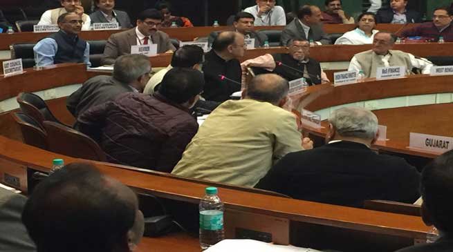 Dy CM Chowna Mein attended the 7th GST council meeting