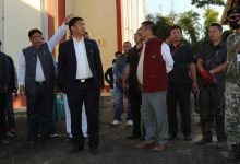 Khandu inspects ongoing works on NIT and Govt Law College in Jote