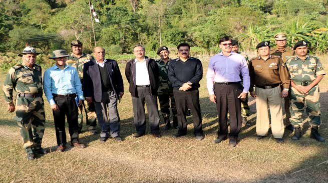 Madhukar Gupta Committee of NSCs Visits Indo-Bangladesh border