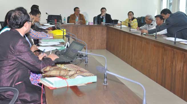 Dy CM Chowna Mein Convened Pre-Budget Consultative meetings