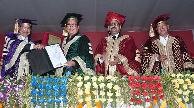 First Convocation of Arunachal University Studies held at Namsai